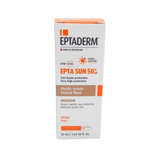 Epta Sun spf50 Fluide Teinte Medium 50ml | Urban Drug store