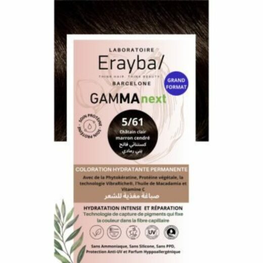 Erayba Gamma next Coloration 561 chatin clair marron cendre | Urban Drug store