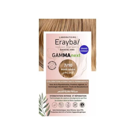 Erayba Gamma next Coloration 710 Blond cendre | Urban Drug store