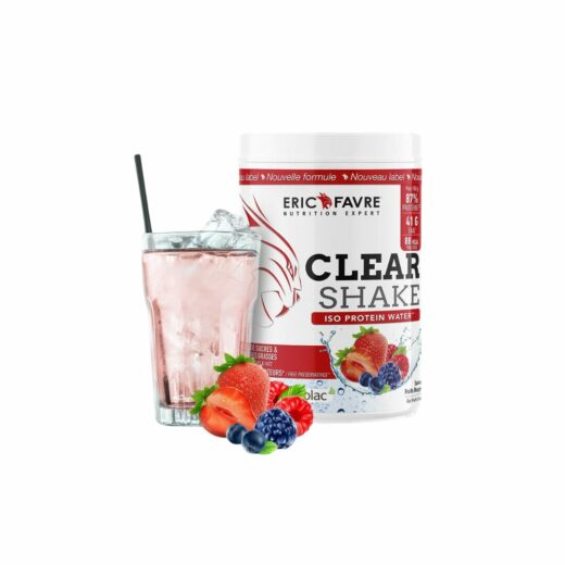 Eric Favre Clear Shake ISO Protein Fruits Rouges 500g | Urban Drug store