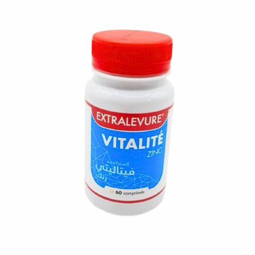 Extralevure Vitalite Zinc 60cmp | Urban Drug store