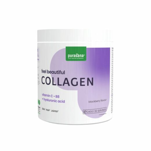 Feel Beautiful Beauty Collagen du laboratoire Purasana est un complement alimentaire contribuant a la beaute de la peau des cheveux et a bonne sante des articulations. Le collagene est lune des | Urban Drug store