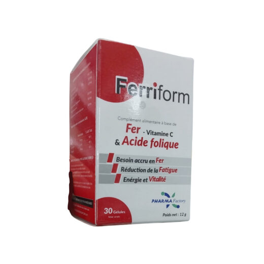 Ferriform Fer Acide Folique 30gelules | Urban Drug store