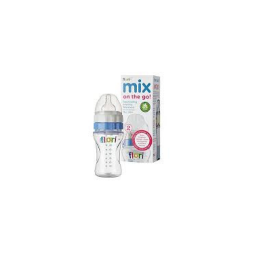 Flori Mix Biberon 300ml Bleu | Urban Drug store