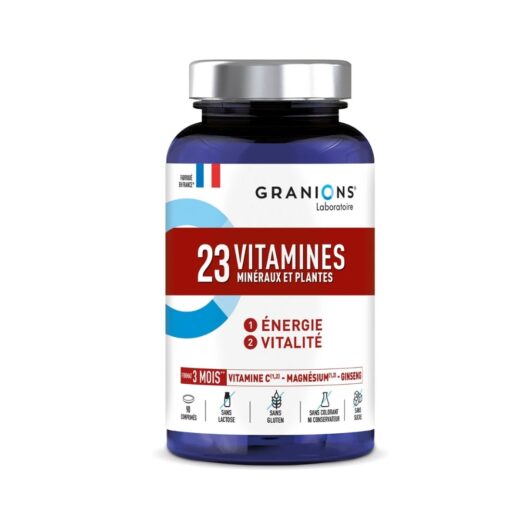 GRANIONS 23 Vitamines Mineraux Plantes B90 Comprimes | Urban Drug store