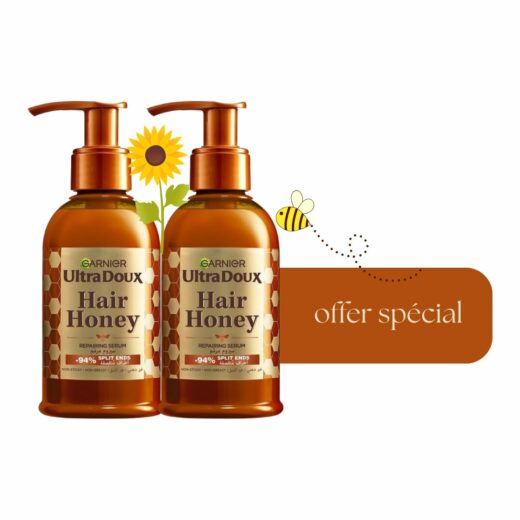 Garnier Ultra Doux Serum Hair Honey 115mlx2 Pack | Urban Drug store