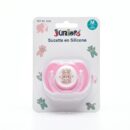 Juniors sucette en silicone  jub 2eme age +couvercle