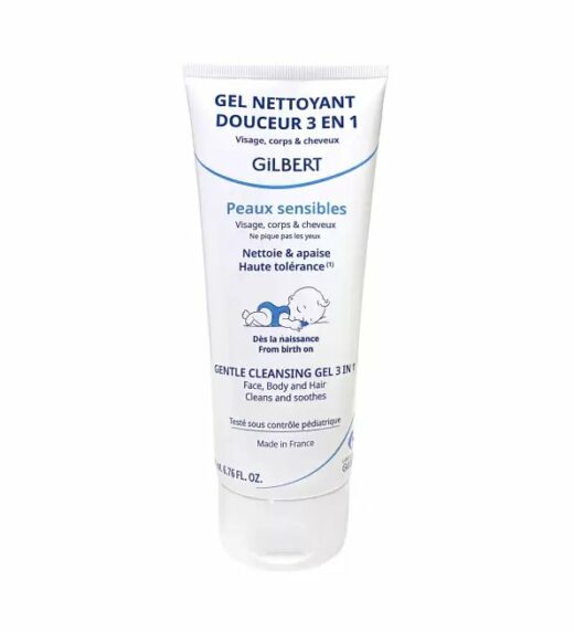 Gilbert Gel nettoyant douceur 3en1 bb 200ml | Urban Drug store