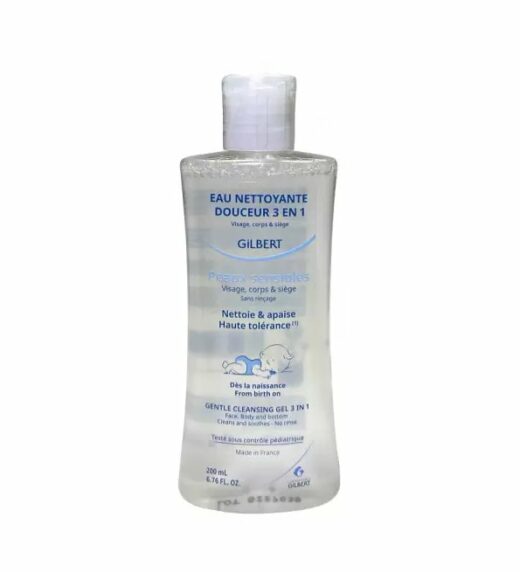 Gilbert eau nettoyant douceur 3en1 bb 200ml | Urban Drug store