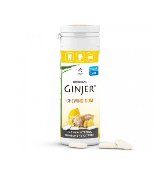 Ginjer Chewing Gum Citron 30gelules 1 | Urban Drug store