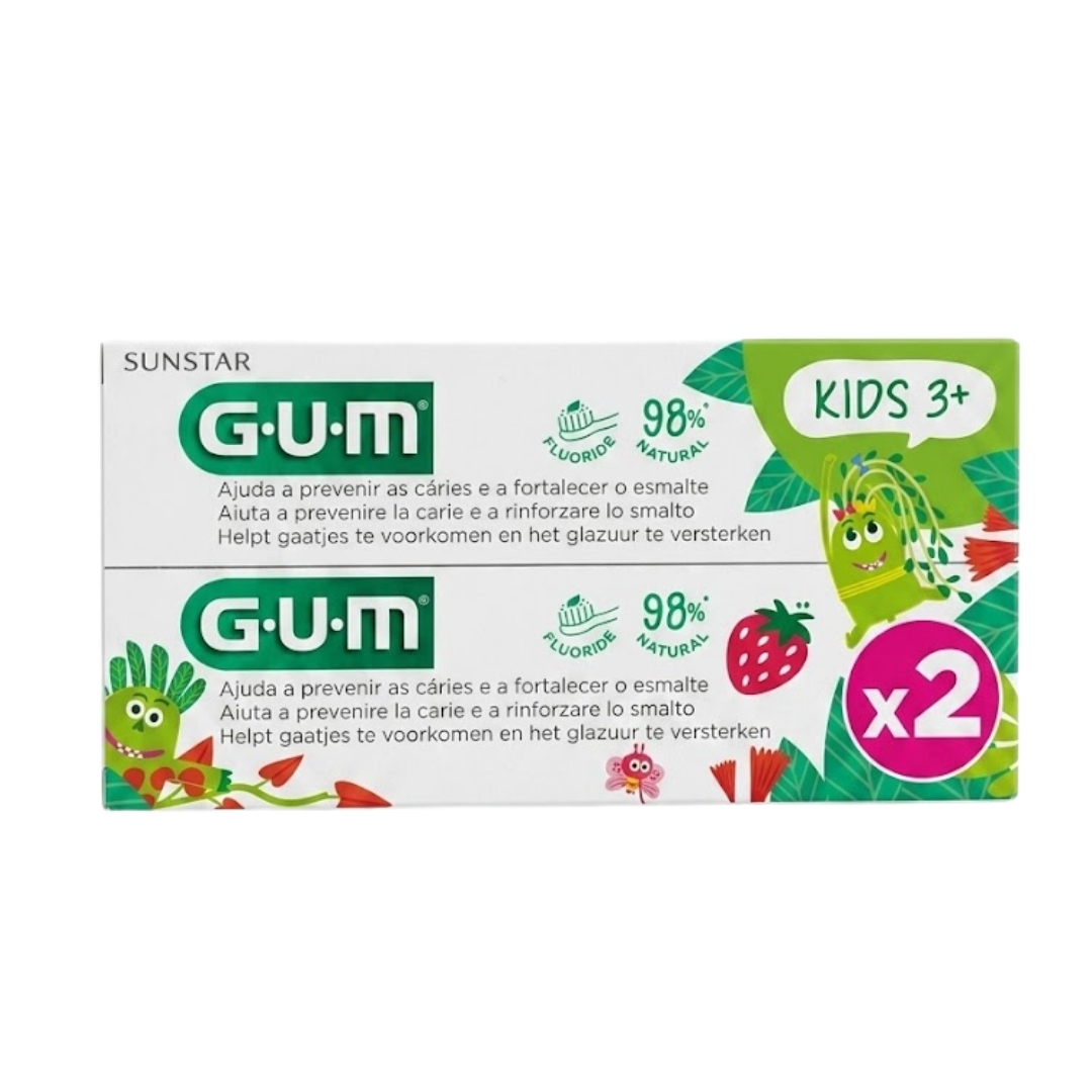 Gum 2 Dentifrice Kids 2-6ans 3000/2 pack 1 Gum 2 Dentifrice Kids 2-6ans 3000/2 pack