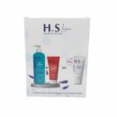 H&S Line Gel Nettoyant 250ml+Ecran Solaire Invisible spf50+50ml + Creme Hydratant 50ml Pack