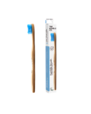 HUBMLE BROSSE A DENTS BAMBOU ADULTE BLUE
