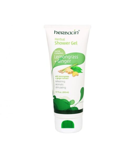 Herbacin Gel douche lemongrassginger 200ml 1 | Urban Drug store