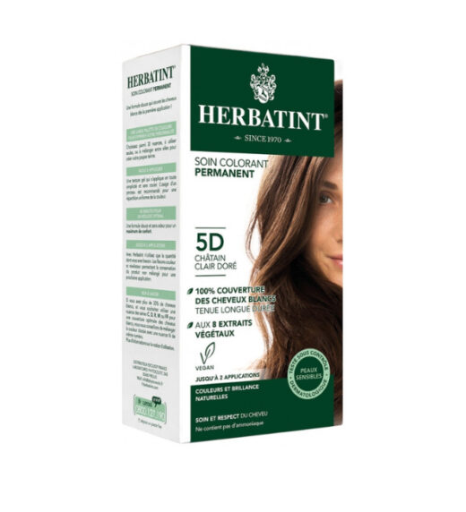 Herbatint 5D chatain claire dore 150ml 1 1 | Urban Drug store