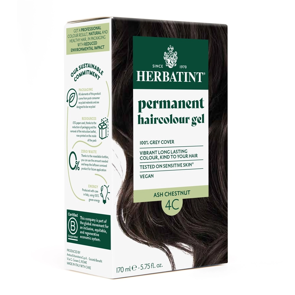 Herbatint 4C Chatain Cendre 150ml 1 Herbatint 4C Chatain Cendre 150ml