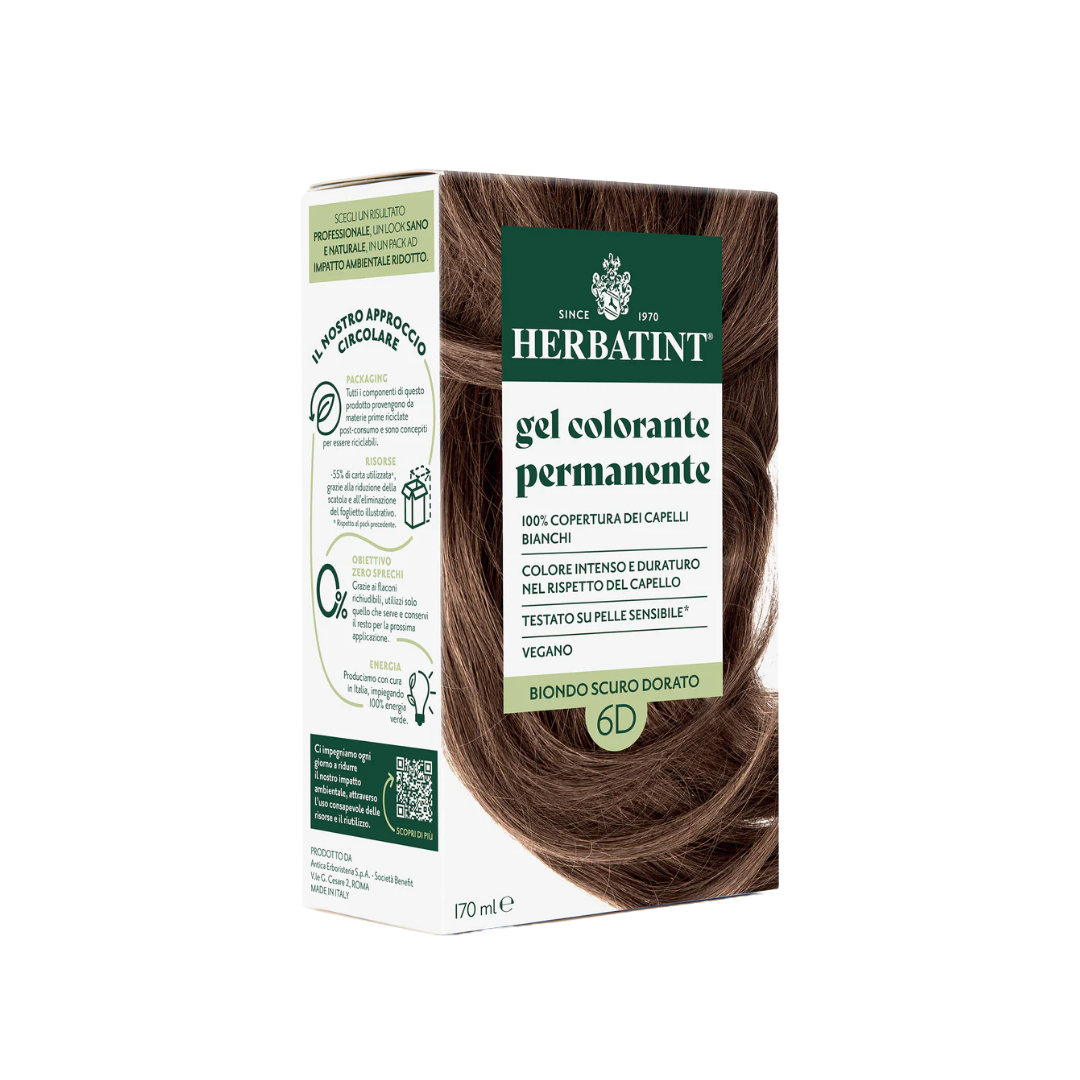 Herbatint Soin Colorant 6D Blond Fonce Dore 170ml 1 Herbatint Soin Colorant 6D Blond Fonce Dore 170ml