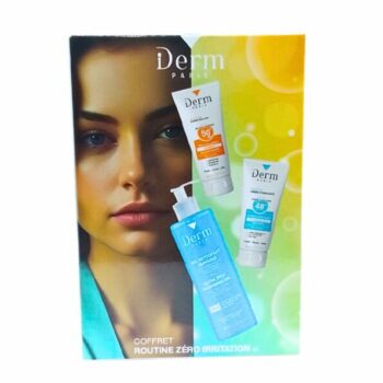 IDerm Coffret Routine Zero Irritation  Gel surgras+Creme hydratant+Ecran