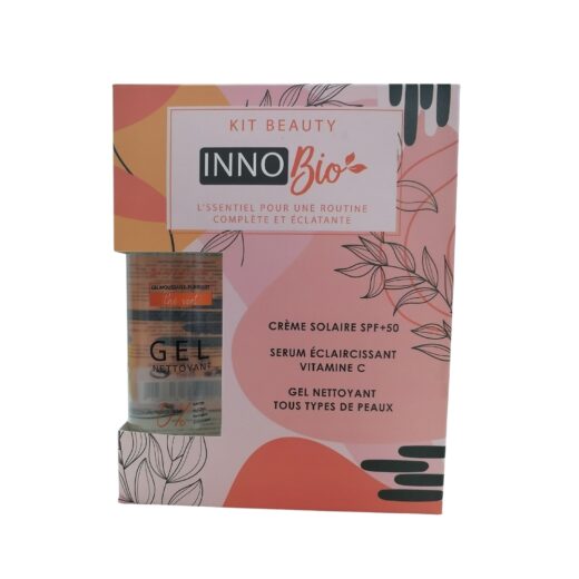 Inno bio Kit Beauty Cr solaire spf50 Serum eclat Vit Cgel Nett | Urban Drug store
