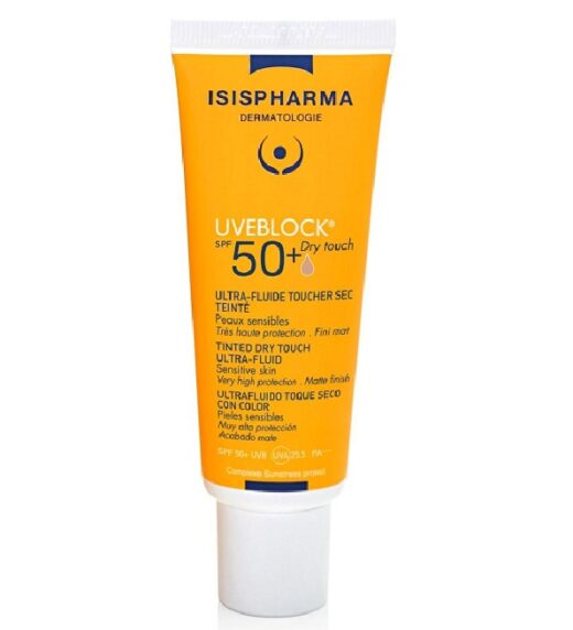 Isis Uveblock Dry touch Teinte medium spf50 40ml | Urban Drug store