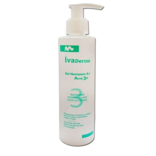 Ivaderma Gel Nettoyant A.I Acne 3 200ml | Urban Drug store