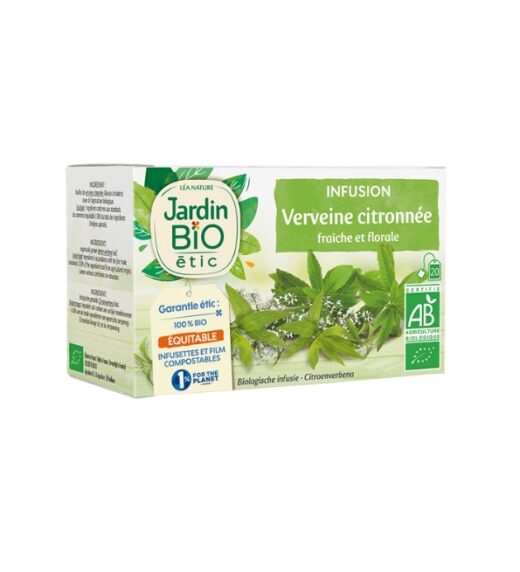 JARDIN BIO INFUSION VERVEINE CITRONNEE 28G | Urban Drug store