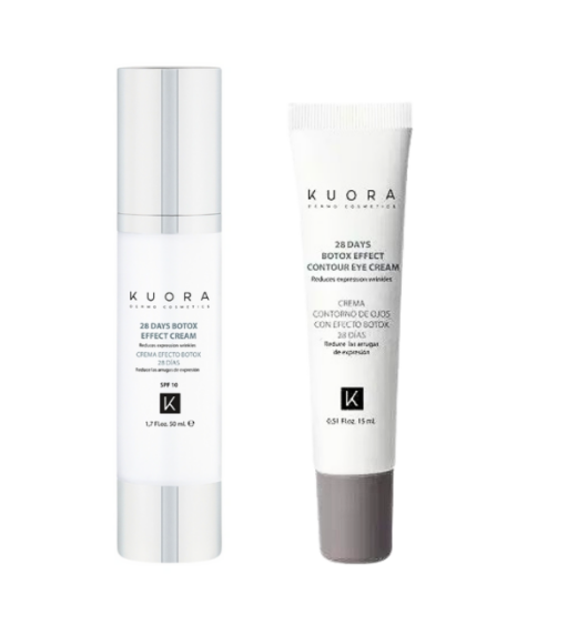 KUORA Coffret Effet Botox 28 jours 50mlEffet Botox Yeux 28 jours | Urban Drug store