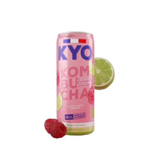 KYO KOMBUCHA FRAMBOISE CITRON VERT 330ML | Urban Drug store