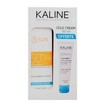 Kaline k.sun ecran invisible Peaux Normales a seches 50ml+k.aqua cold creme pack