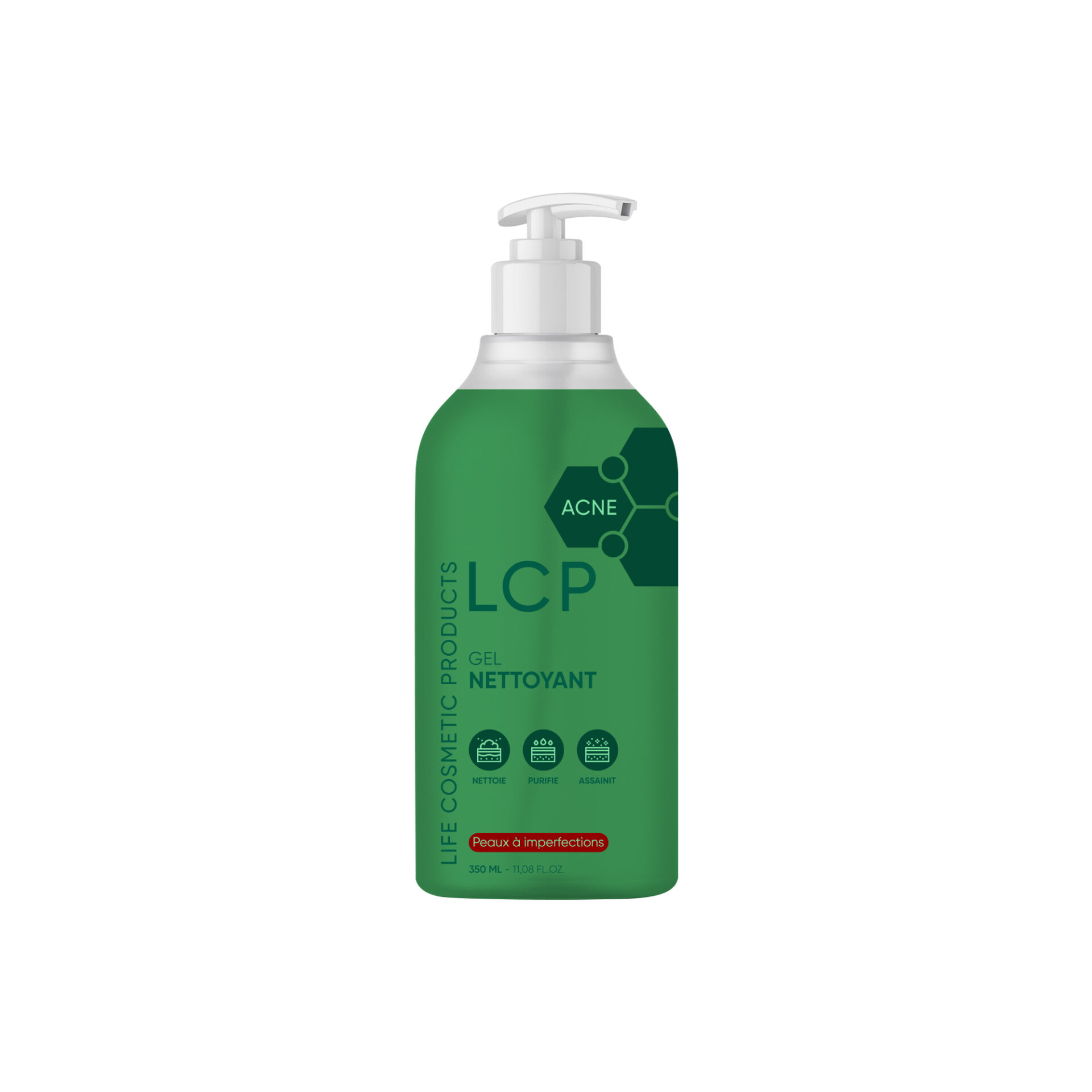 Lcp Acne Gel Nettoyant 350ml