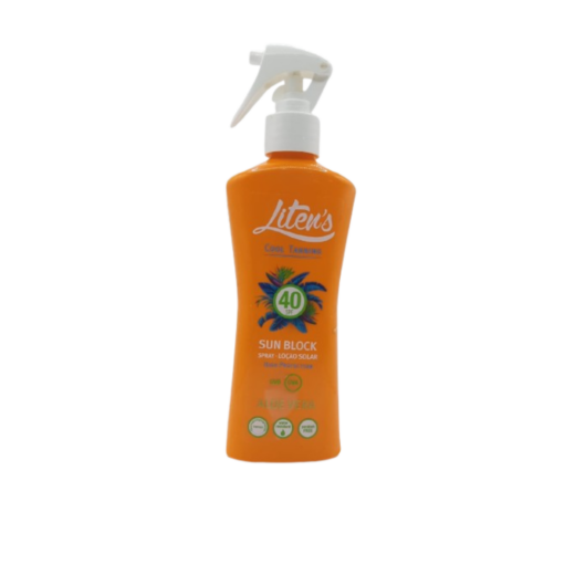 Litens lait solaire aloe vera spray spf40 250ml | Urban Drug store