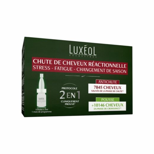 Luxeol Anti Chut Reactionnelle 2en1 14fioles 7ml | Urban Drug store