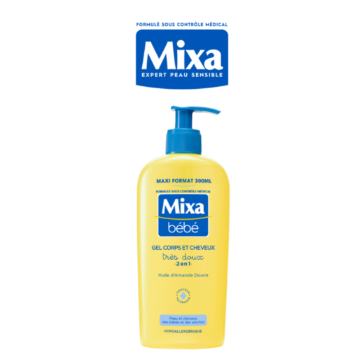 MIXA Gel Tres Doux 2 En 1 Corps Et Cheveux 300ml | Urban Drug store