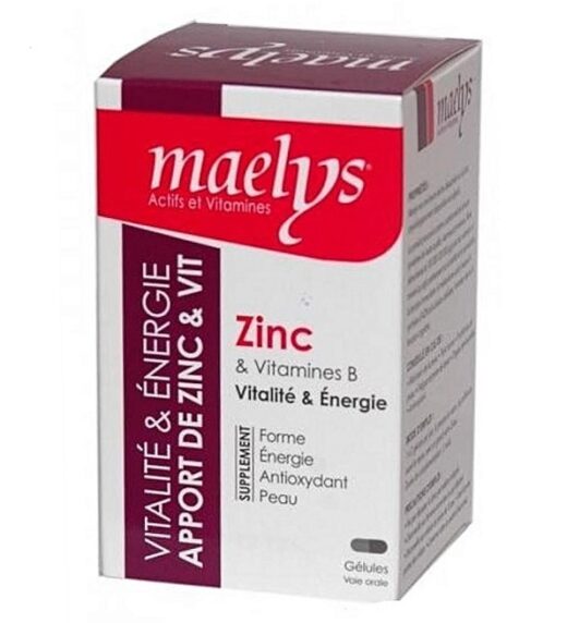 Maelys zinc 60 gelules 1 1 | Urban Drug store