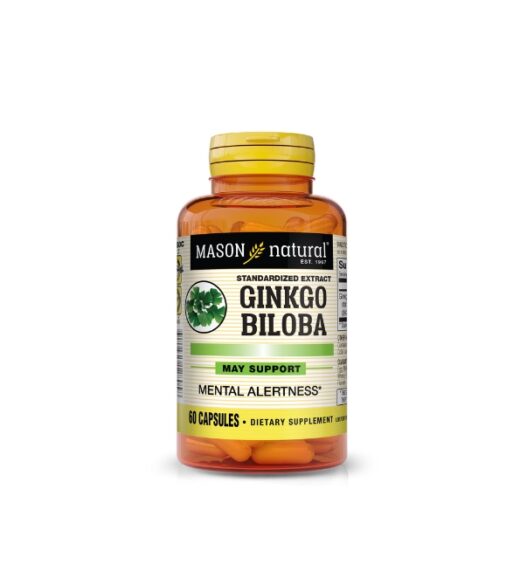 Mason Natural Ginkgo Biloba 60 capsules 1773 60 | Urban Drug store