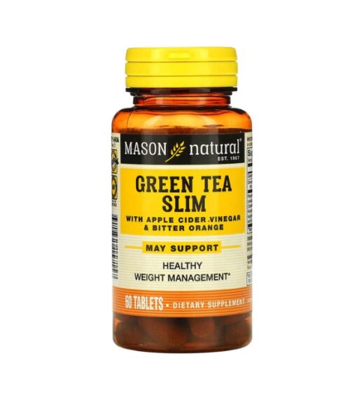 Mason Natural Green Tea EGCG Slim 60 Tablets 1571 60A | Urban Drug store