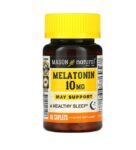 Mason Natural Melatonin 10mg 60 Tablets