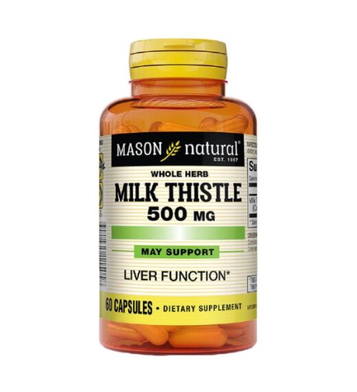 Mason Natural Milk Thistle 60 capsules | Urban Drug store