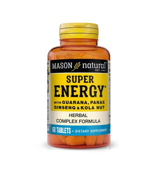 Mason Natural Super energy 60 tablets 1196 60 | Urban Drug store