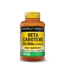 Mason Natural Beta Carotene 100 Softgels