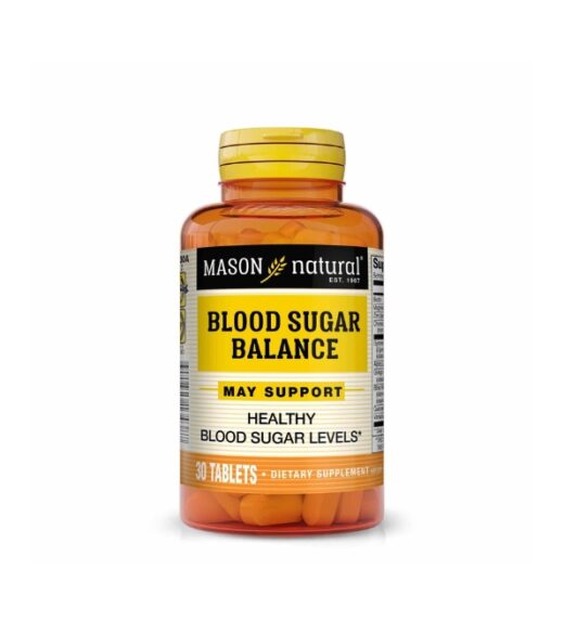 Mason natural Blood Sugar Balance 30 tablets 1343 30A | Urban Drug store