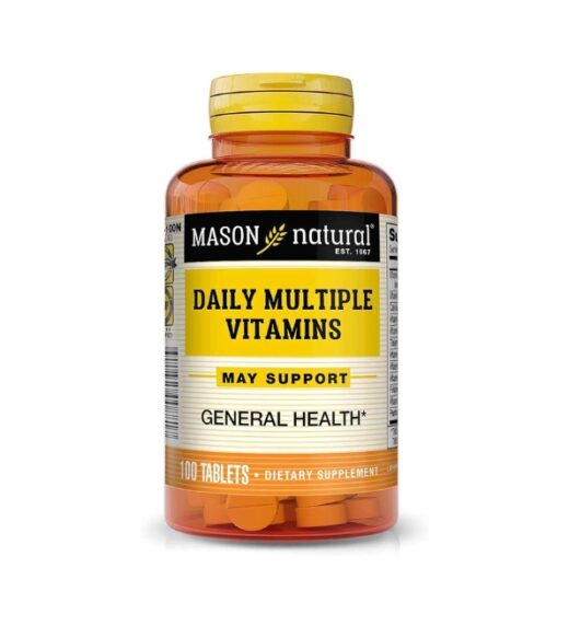 Mason natural Daily Multiple Vitamins 100 tablets 600A 100N | Urban Drug store