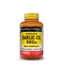 Mason Natural Garlic Oil 500 mg 100 Softgels
