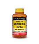 Mason Natural Garlic Oil 500 mg 100 Softgels