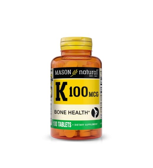 Mason natural K 100mgg 100 tablets 779 100C | Urban Drug store