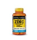 Mason Natural Zinc Gluconate 100 Tablets