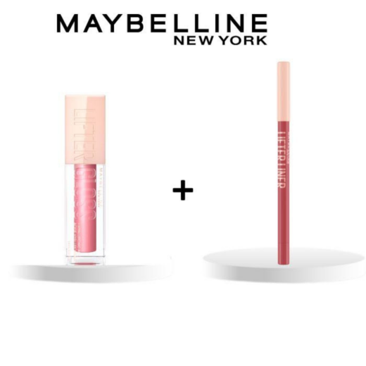 Maybelline Lifter Gloss 005 Petal 5.4mlLifter Liner 009 Peaking Pack | Urban Drug store