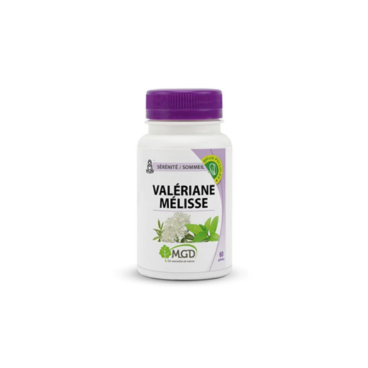 Mgd Nature Valeriane et Melisse – 60 Gelules | Urban Drug store