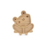 Miniland-Assiette-en-bois-Grenouille-Ref-89472