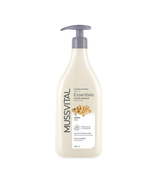 Mussvital essentials lotion corporel Avoine 400ml 1 | Urban Drug store